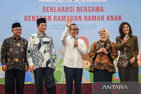 Enam kementerian deklarasikan Gerakan Ramadhan Ramah Anak