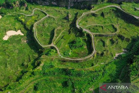 Melihat potensi wisata bekas tambang pasir di lembah Dieng