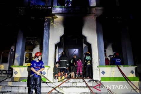 Ponpes Nabil Husein Samarinda kebakaran