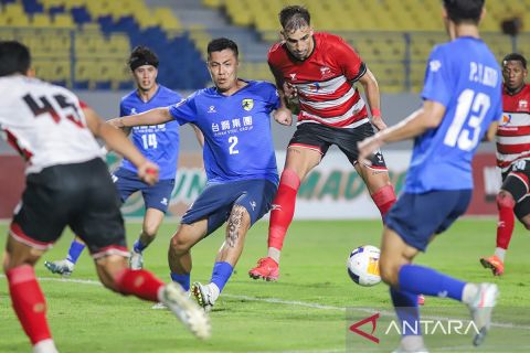 Kalahkan Tainan City, Madura United melaju ke babak semifinal AFC Challenge League