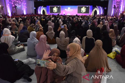 Antusiasme muda-mudi pada Hijrah Fest 2025