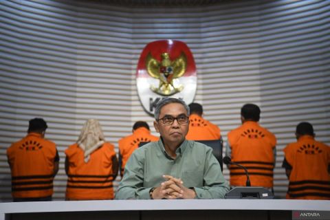 KPK tangkap enam orang tersangka kasus dugaan suap proyek PUPR di Ogan Komering Ulu