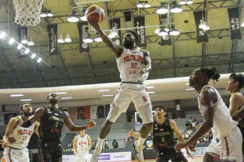 IBL 2025 : Pelita Jaya Jakarta menang telak atas Bima Perkasa Jogja