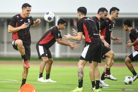 Persiapan Timnas Indonesia jelang laga lawan Bahrain