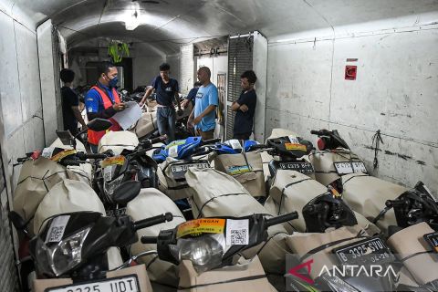 DJKA siapkan gerbong kereta kargo untuk angkut 7.424 motor peserta Motis 2025