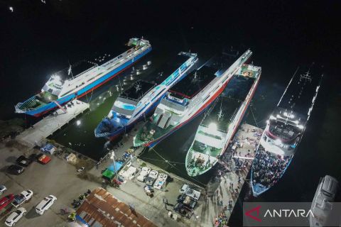 Begini suasana mudik gratis jalur kapal laut di Kendari