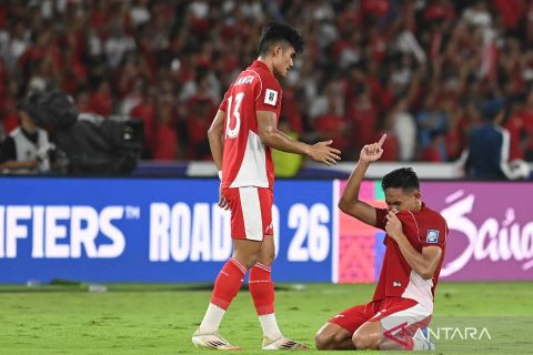 Menang atas Bahrain, Indonesia masih bertahan di posisi empat klasemen Grup C putaran ketiga Kualifikasi Piala Dunia 2026