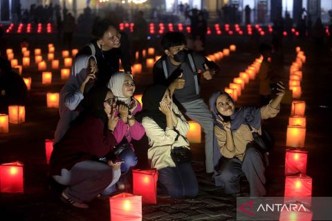 Malam ke-27 Ramadhan di Gorontalo diwarnai Festival Green Tumbilotohe