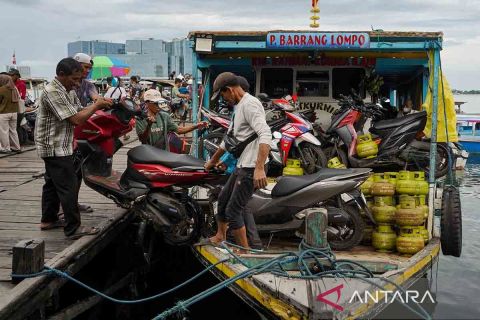 Mudik antarpulau di Kota Makassar