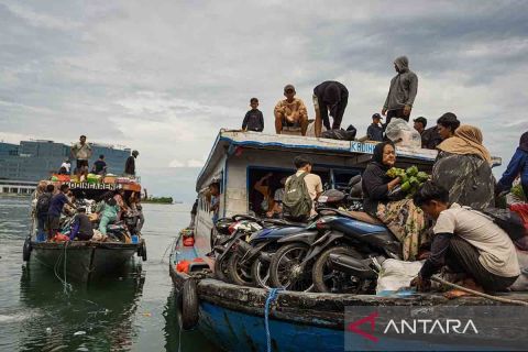 Mudik antarpulau di Kota Makassar