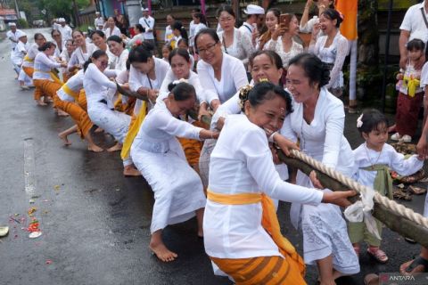Tradisi Mbed-Mbedan usai Hari Raya Nyepi