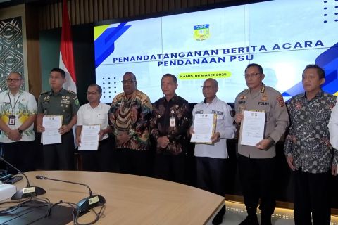 Anggaran PSU Pemilihan Gubernur Papua disepakati sebesar 189 miliar