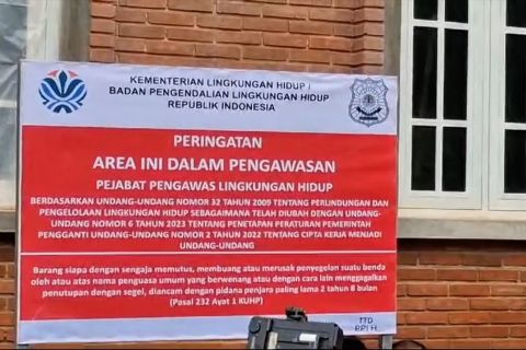 Empat tempat wisata di Puncak Bogor disegel