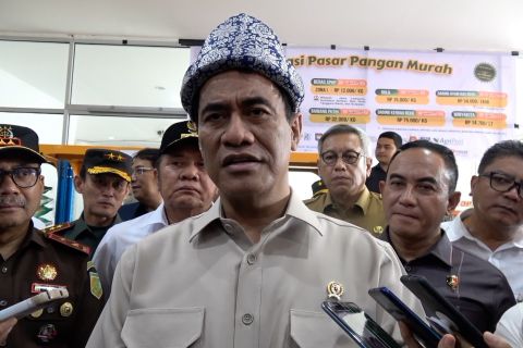 Mentan tanggapi harga cabai di Palembang yang sempat tembus Rp150 ribu