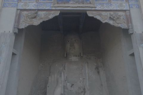Patung Budha berusia 1.700 tahun di China jalani perbaikan besar