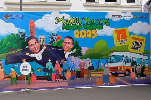 Wali Kota Rico Waas berangkatkan 4032 pemudik gratis via jalur darat