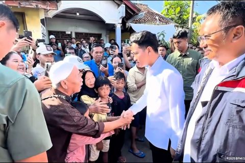 Wapres Gibran tinjau lokasi bencana banjir di Sukabumi
