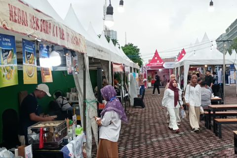 Bazar Rame Islamic Center Surabaya jadi alternatif "ngabuburit"