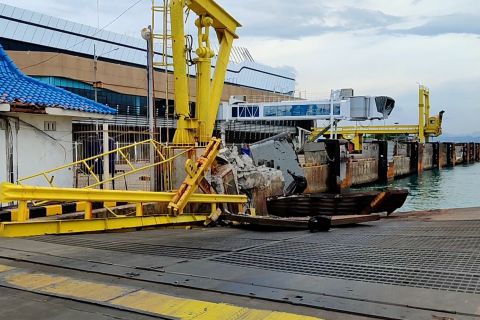 Polisi: Tak ada korban dalam peristiwa kapal tabrak dermaga di Merak