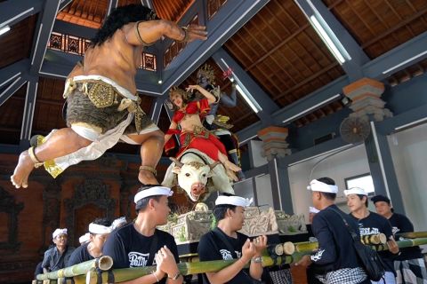 Ratusan tim peserta ikuti lomba ogoh--ogoh Kasanga Festival Denpasar