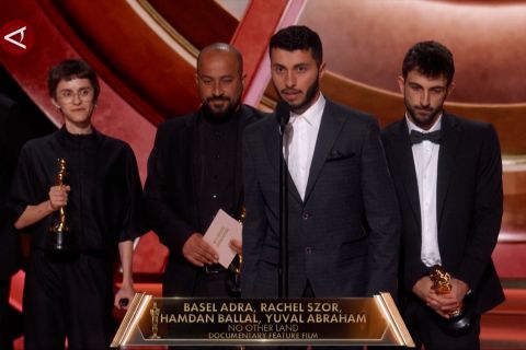 Film dokumenter Palestina-Israel “No Other Land” menang Oscar
