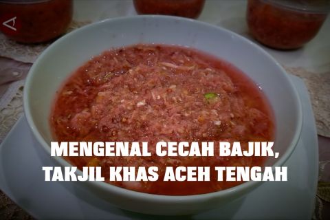 Mengenal Cecah Bajik, takjil khas Aceh Tengah