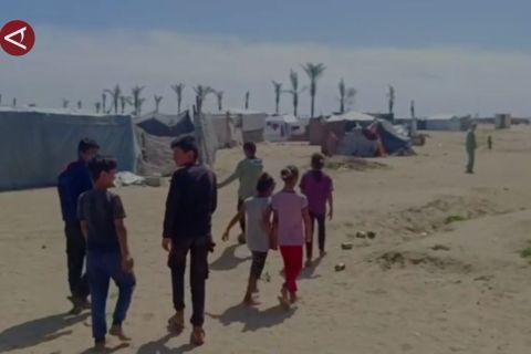 Warga Gaza jelang Idul Fitri di tengah serangan Israel yang berlanjut