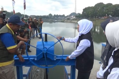 Gubernur Jatim resmikan Dam Boreng di Lumajang