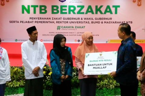 Terima zakat OPD, Baznas target himpun Rp35 miliar pada 2025 dari NTB