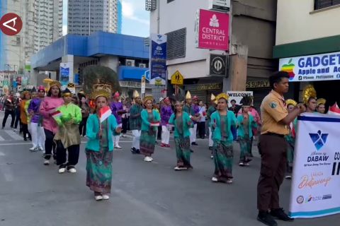 Indonesia curi perhatian dalam pawai HUT ke-88 Davao City Filipina
