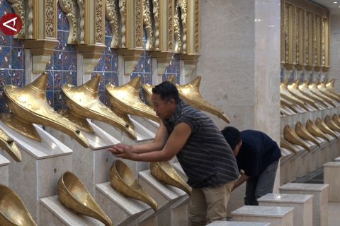 Melihat kemegahan Musala Mahabbah di pusat perbelanjaan Kota Makassar