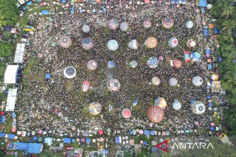 Festival balon di Pekalongan diikuti 28 tim