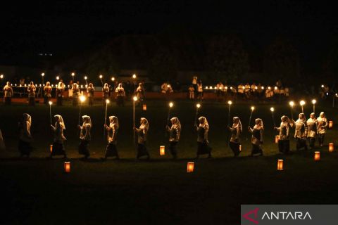 Begini prosesi ritual Ake Dango sebagai pembuka Festival HUT Tidoreyang ke-917