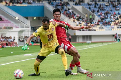 Malut United menang di kandang Persis Solo dengan skor 3-1