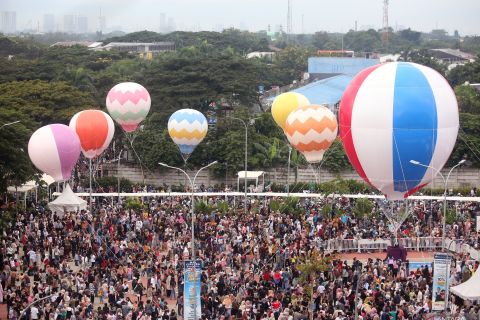 Festival balon udara di Tangerang