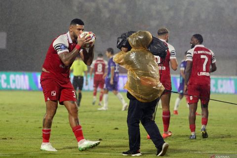 Liga 1 : Persita Tangerang menang tipis 2-1 atas Barito Putera