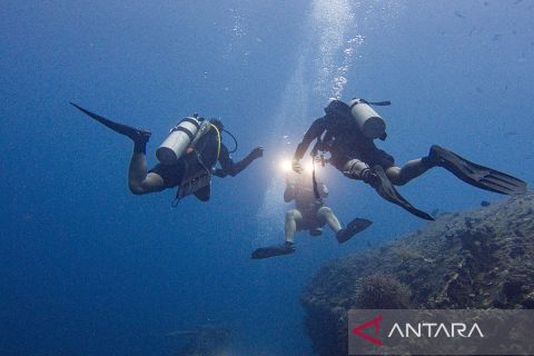 Wisata menyelam di atas kapal karam USS Liberty