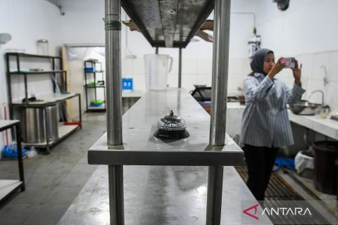 Dapur mitra program makan bergizi gratis di Kalibata Jakarta Selatan kembali beroperasi