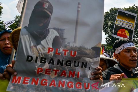 Aksi Hari Bumi tuntut berbagai permasalahan lingkungan yang belum terselesaikan