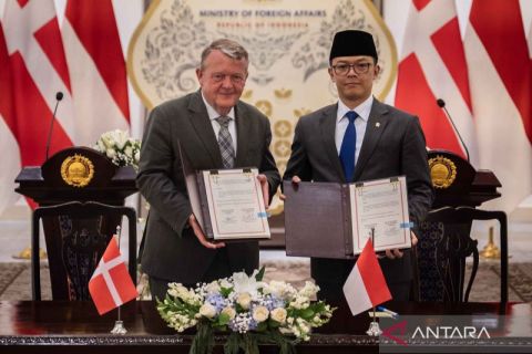 Pertemuan bilateral Menlu Indonesia-Denmark kuatkan hubungan antar dua negara