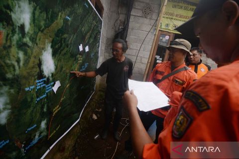 Pencarian pendaki yang hilang di Gunung Merbabu