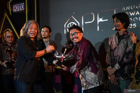 Tiga pewarta foto LKBN Antara sabet penghargaan APFI 2025