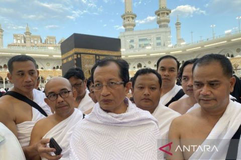 Menag Nasaruddin Umar sampaikan pesan spiritual dan moral untuk petugas haji