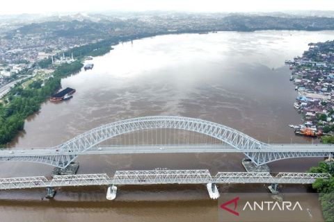 Uji dinamis dan geometrik  Jembatan Mahakam I