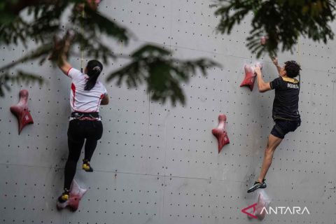 Puluhan atlet ikuti pelatnas jelang hadapi kejuaraan panjat tebing internasional di Bali