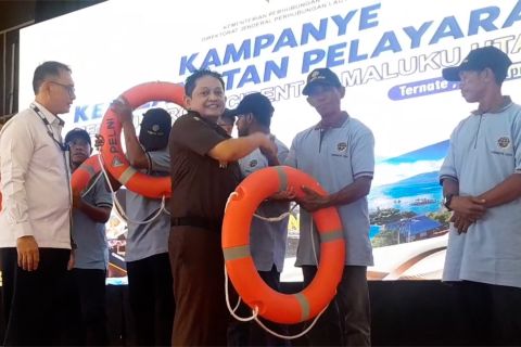 Ditjen Perhubungan Laut gaungkan keselamatan pelayaran di Maluku Utara