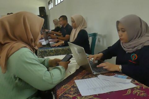 Ratusan pelaku usaha serbu pembuatan NIB gratis di Temanggung