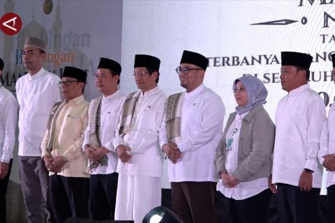 Jalani Haji Akbar, Menag sebut jamaah tahun ini beruntung