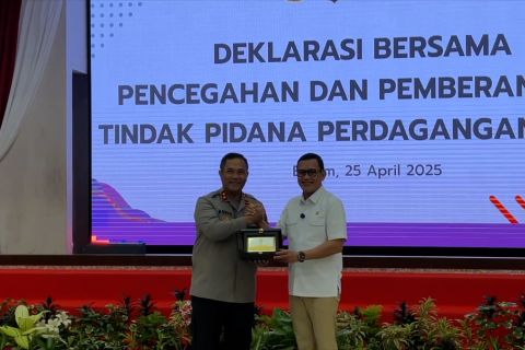 KP2MI dan Polda Kepri deklarasikan pencegahan dan pemberantasan TPPO