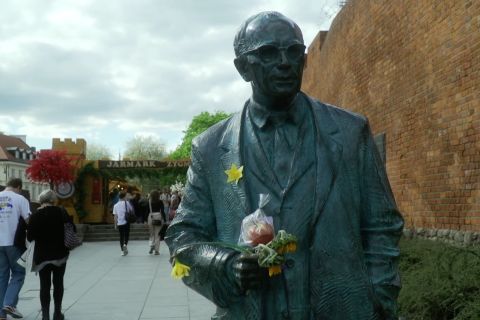 Peringatan 82 tahun Pemberontakan Ghetto Warsawa di Polandia